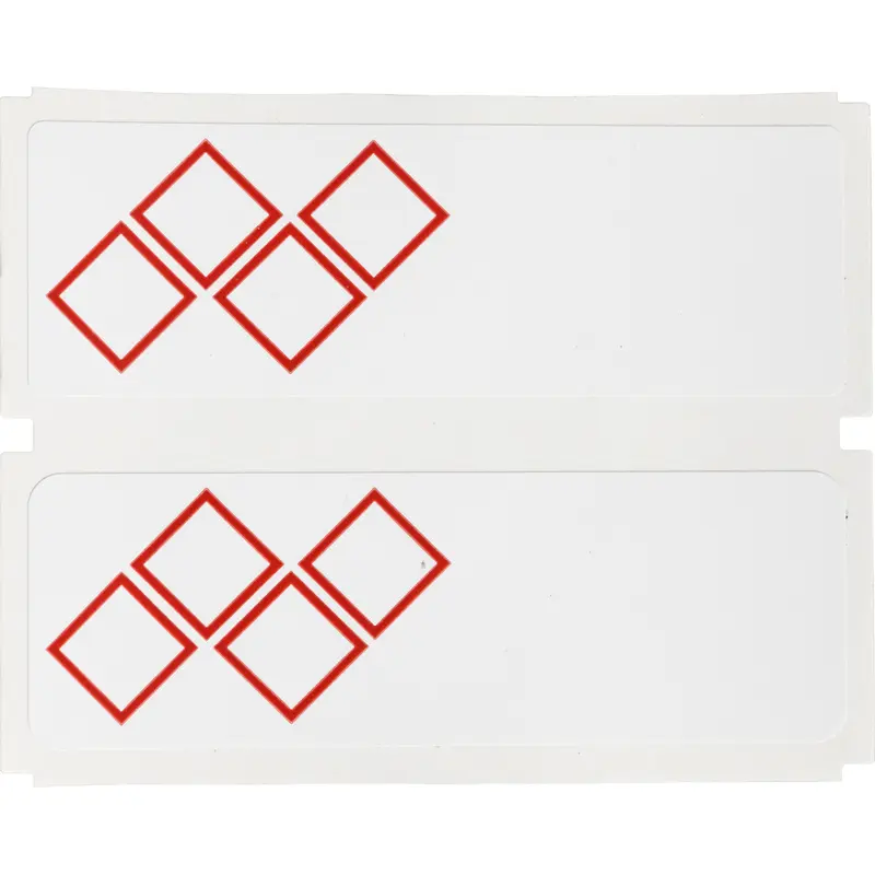 Vorgedruckte GHS/CLP-Chemieetiketten für die Drucker BBP3x/S3xxx/i3300