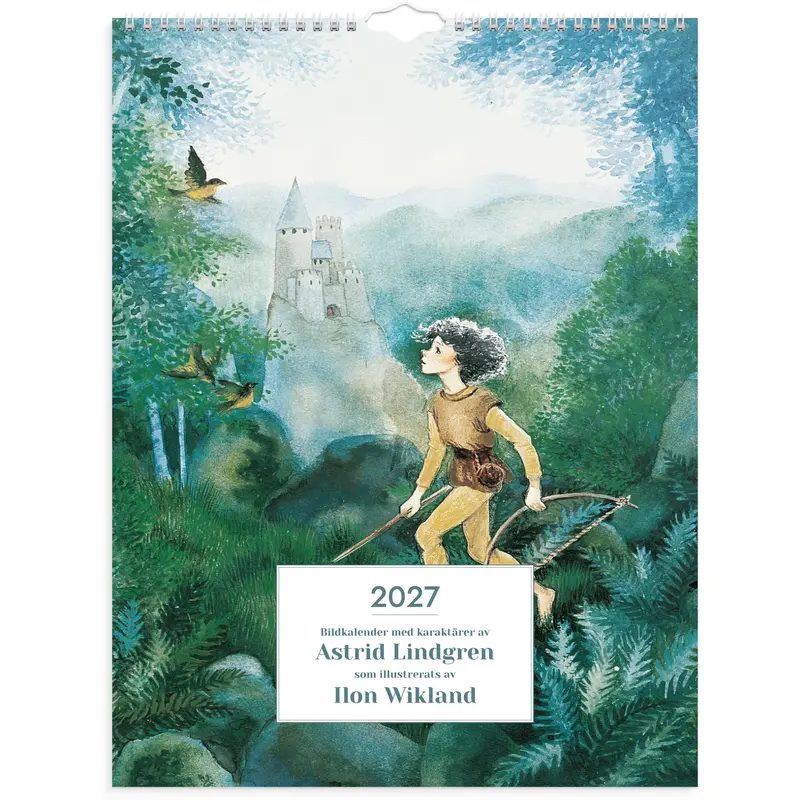 Wandkalender Märchen Astrid Lindgren 2027
