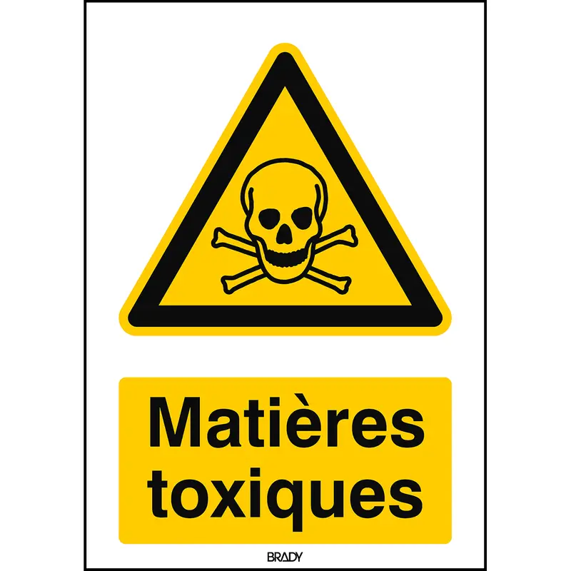 Warnung, giftige Stoffe - ISO 7010