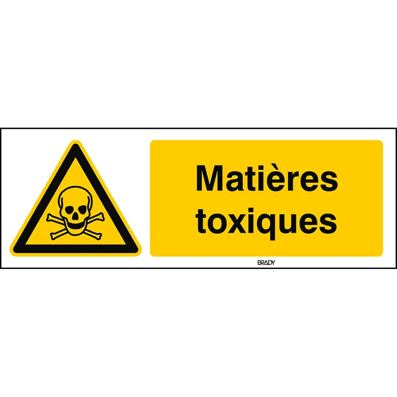 Warnung, giftige Stoffe - ISO 7010