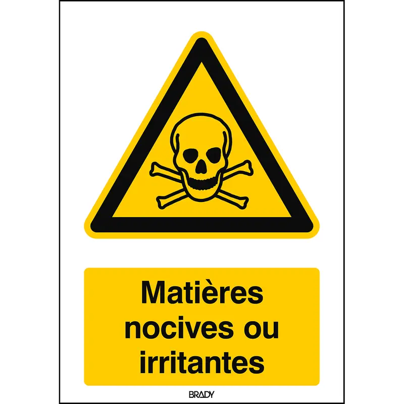 Warnung, giftige Stoffe - ISO 7010