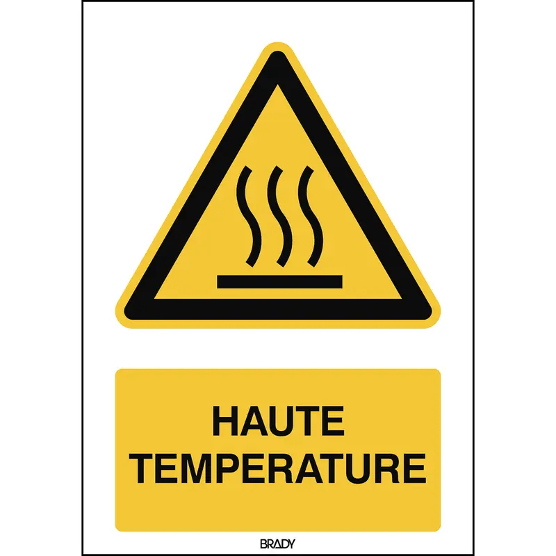Warnung, heisse Oberfläche - ISO 7010