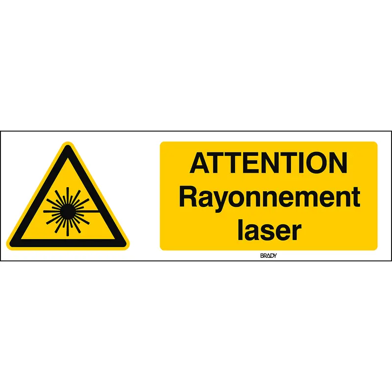 Warnung, Laserstrahlung - ISO 7010