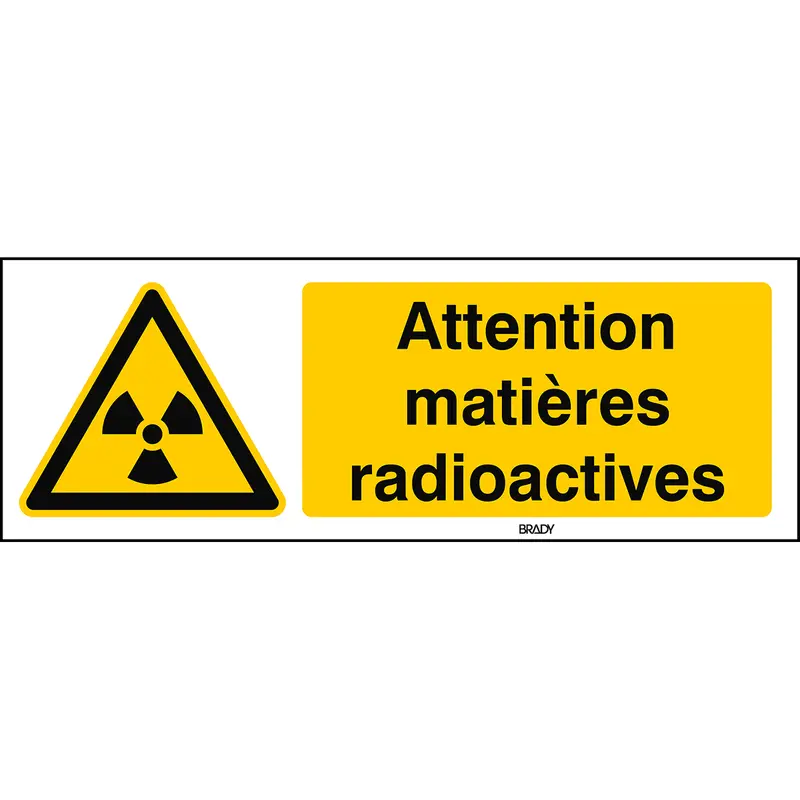 Warnung, radioaktive Stoffe oder ionisierende Strahlen - ISO 7010