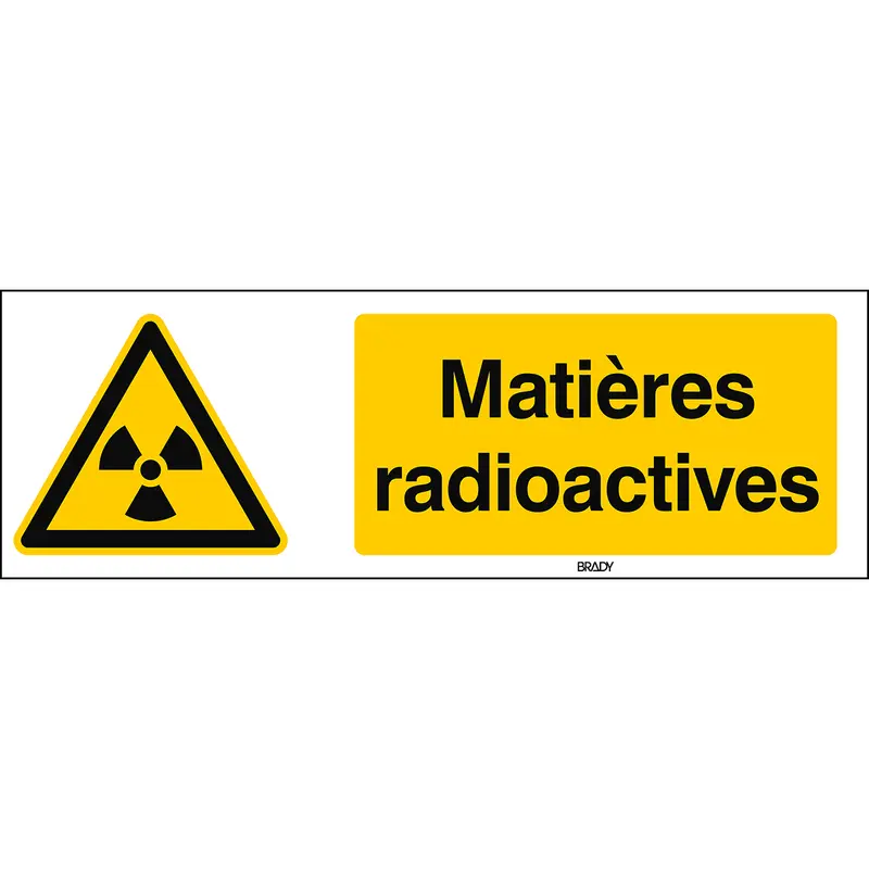 Warnung, radioaktive Stoffe oder ionisierende Strahlen - ISO 7010