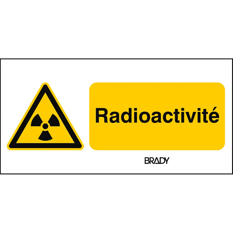 Warnung, radioaktive Stoffe oder ionisierende Strahlen - ISO 7010