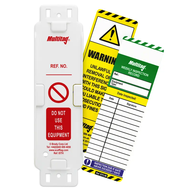 Weekly Inspection-tag-Set