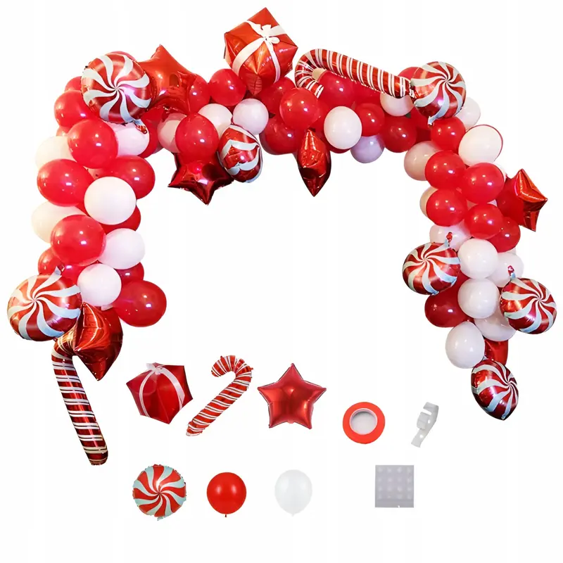 Weihnachtsballongirlande