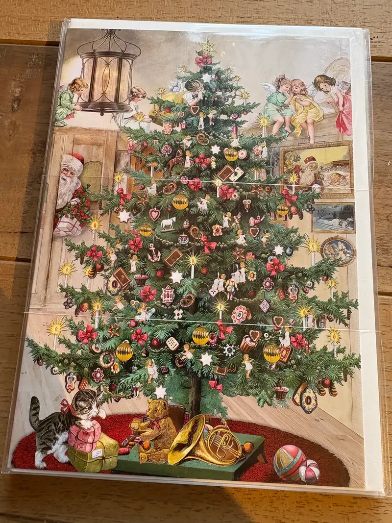 Weihnachtsbaum Karte