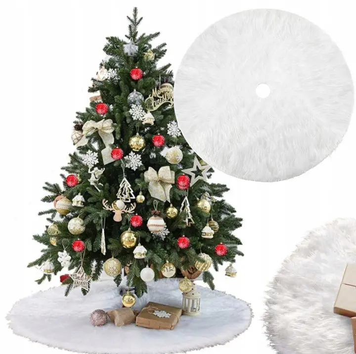 Weihnachtsbaummatte 90cm WEISS