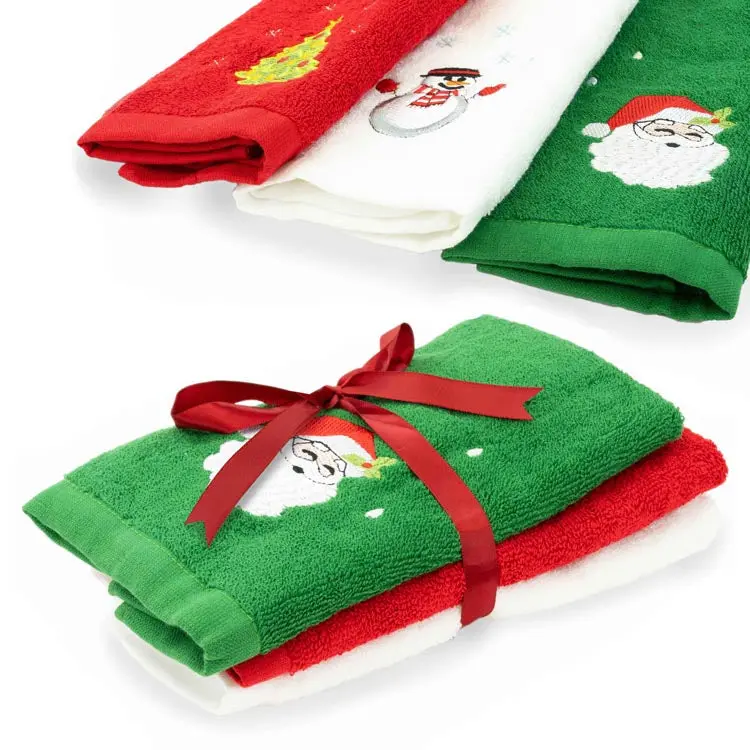 Weihnachtshandtuch-Set