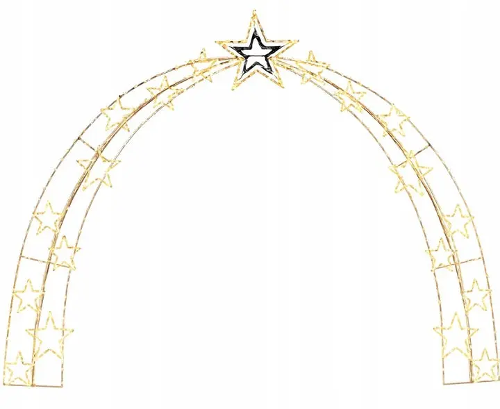 Weihnachtslichterbogen 4x5m Straßendekoration