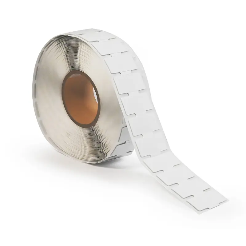 Weisse RFID-Etiketten aus Polyester für Metalloberflächen