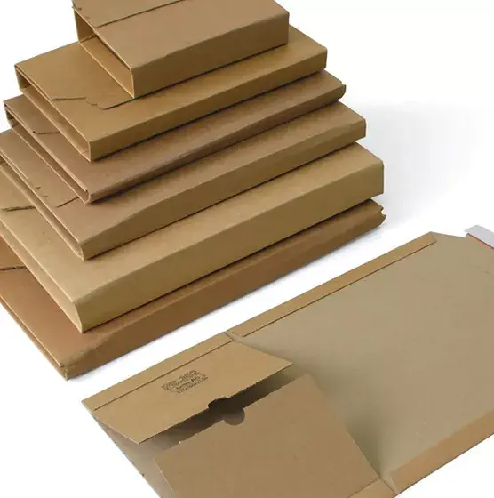 Wickelverpackung aus Wellpappe