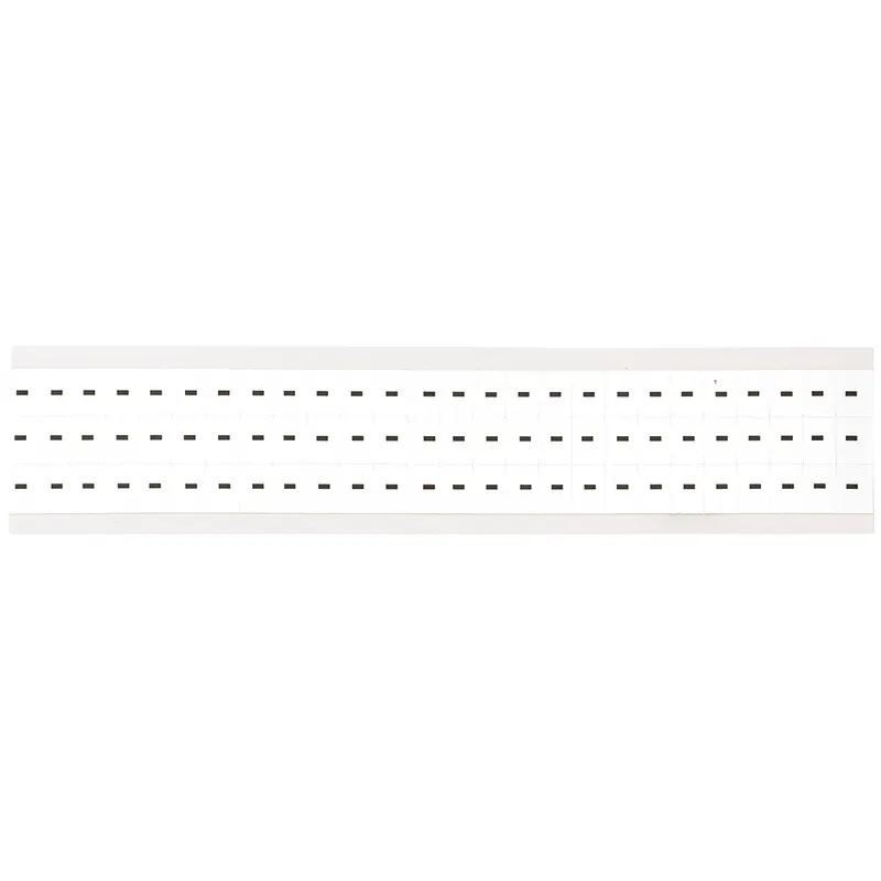 Zahlen & Buchstaben, B-499 (Nylongewebe), Weiss - ( - ), 12,7 x 9,5 mm