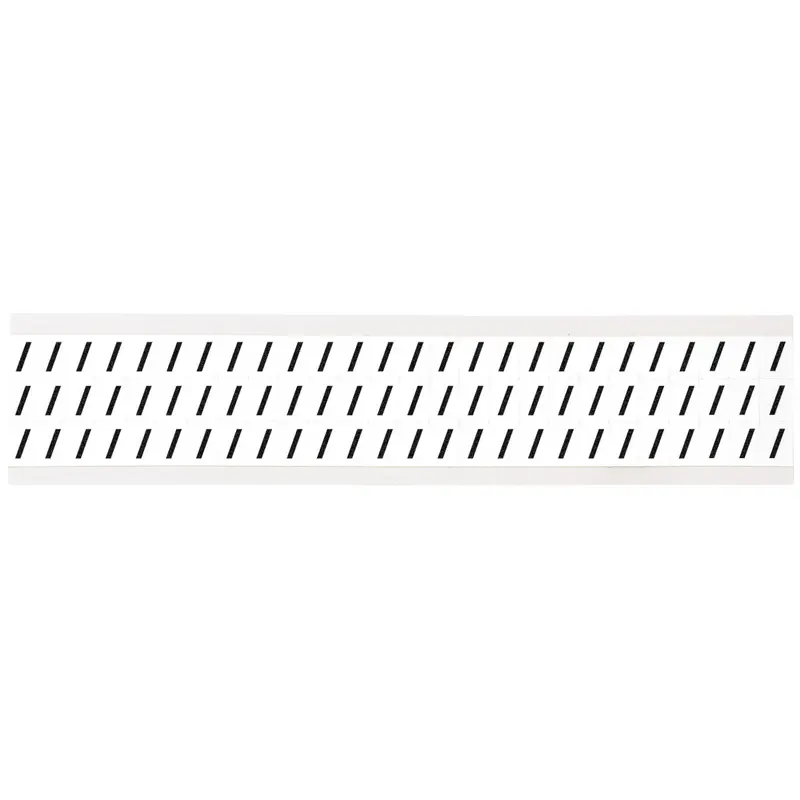 Zahlen & Buchstaben, B-499 (Nylongewebe), Weiss - FRC