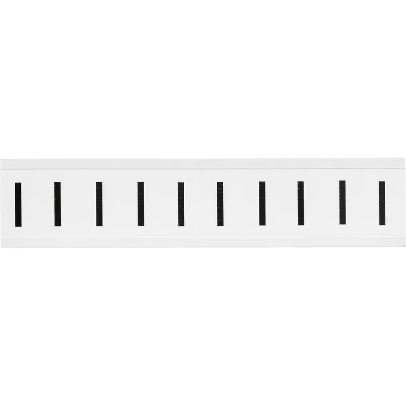 Zahlen & Buchstaben, B-499 (Nylongewebe), Weiss - I , 38 x 22 mm