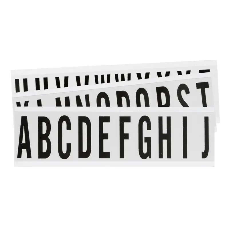 Zahlen & Buchstaben, B-499 (Nylongewebe), Weiss - LC , 57 x 22 mm