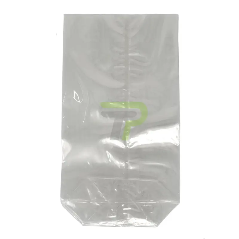 Zellglas-Kreuzbodenbeutel 180mm x 300mm + 67mm